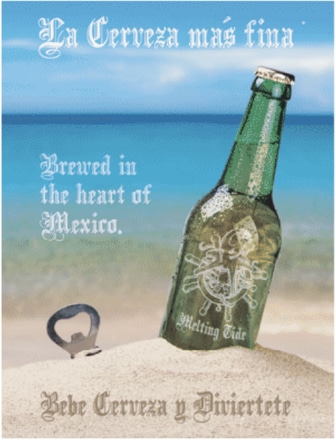 main photo of Beer Cerveza Magazine Back Ad 1