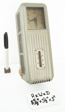 main photo of COMMERCIAL THERMOSTAT & CLOCK
