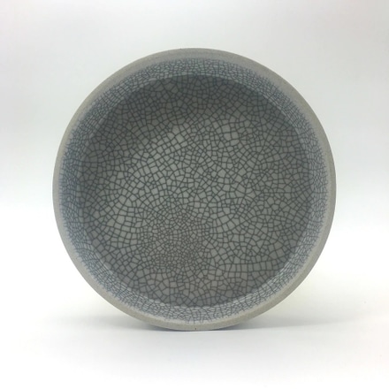main photo of Gray Crackle Glazed Plate