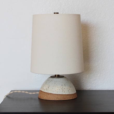 main photo of Speckle Glazed Sandstone Table Lamp