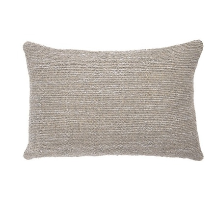 main photo of Gray Textured Lumbar Pillow