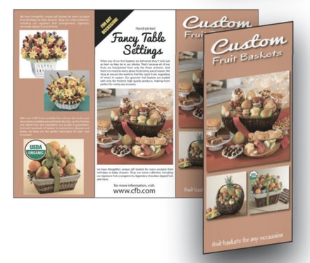 main photo of Custom Fruit Baskets Brochure