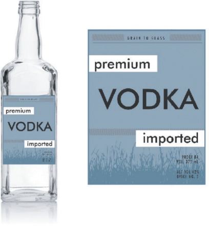 main photo of Premium Vodka (wide label)