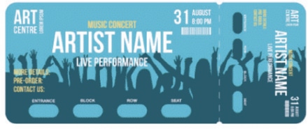 main photo of Concert Ticket 1