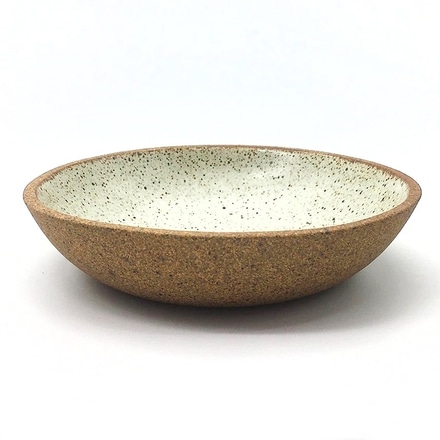 main photo of Shallow Speckle Glazed Sandstone Bowl