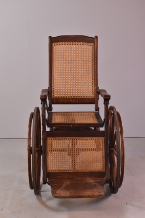 main photo of Oak Framed and Caned Seat Wheelchair