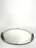Round Antique Venetian Inspired Modern Wall Mirror