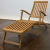 Wooden Chaise Lounge Chair