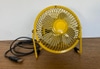 Small Yellow Desk Fan