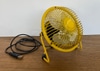 Small Yellow Desk Fan