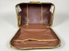 Suitcase - Vintage, Brown Floral, Medium