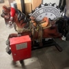 Vintage 1970's Horse And Saddle Kids Quarter Ride