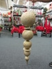 Ball Finial Drop, Gold Glitter, 38"