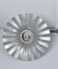 Industrial Metal Pleated Sconce