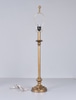 Brass Table Lamp w/ Beaded Fringe Shade