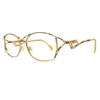 Cazal 284 607 Gold 56-17