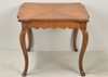 Small Wooden End Table w/ Queen Anne Legs