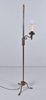 Wrought Iron Floor Lamp with Single Side Arm Light