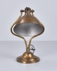 Brass Shell Desktop Lamp; S Robert Schwartz & Bros