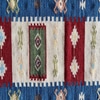 10x3 Blue Multicolored Southwestern Runner Rug