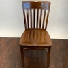 Slat Back Wooden Dining Chair