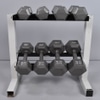 Dumbbell Rack w/ 4 pairs of weights