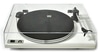 Record Player, Orbit, hi gloss white, acrylic brass,