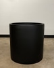 Large Black Fiberglass Planters