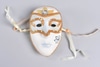 Miniature Decorative Porcelain Masquerade Mask