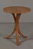Round Top Bent Leg Occasional Table