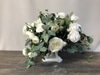 White Petite Rose Rununculus Arrangement