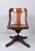 Swivel Bankers Chair with Splat Back