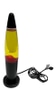Lava Lamp; orange, glass bullet shape,