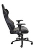 Black Gamer Chair; black with  gold thread accents,