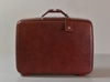 Hard Brown Suitcase: Samsonite Silhouette II