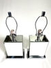 Mirrored Table Lamp