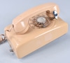Beige Wall Rotary Phone; Bell System 228