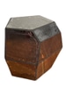 Reflective Brutalist Side Table