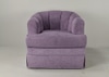 Purple Barrel Armchair w/ Channeled Back