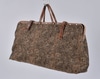 Carpet Bag With Leather Handles