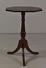 Octagon Pedestal Occasional Table