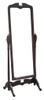 Floor Mirror, dark brown wood