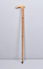 Wood  Walking Stick with Painted Chinese Characters