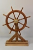 Ships Wheel - Helm, Mounted on Base
