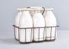 Home Delivery Milk Carrier w/ 6 Bottles
