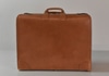 Saddle Leather Suitcase: Crouch & Fitzgerald