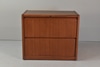 Wooden Lateral Filing Cabinet - 2 Drawers - Legal