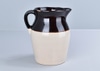Two-Tone Stoneware Pitcher