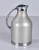 Chrome & Grey Insulated Pitcher w/ Black Lid