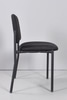 Black Upholstered Event Chair